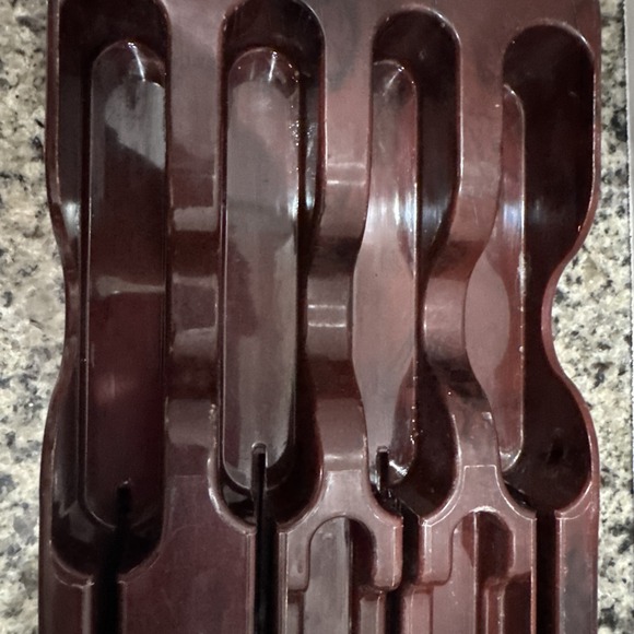 CUTCO Knife Holder 4 Slot Plastic‎ Tray Drawer - Picture 3 of 7
